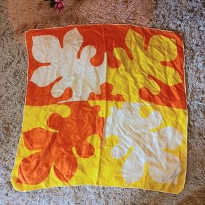 Vintage Vera Neumann MCM Colorful Silk Scarf